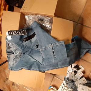Y.O.Y.O. Dark Blue Ladies Jeans Wit...