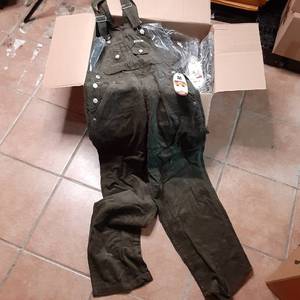 Box of Revolt Olive Overalls (Sizes...