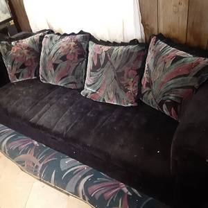 Black Couch See Photos...
