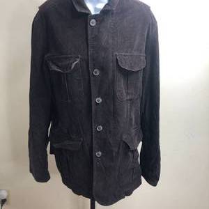 lot 13 image: Vintage Brown Kenneth Cole Reaction Corduroy Jacket (Mens Size M)