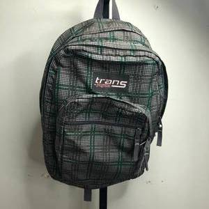 lot 24 image: Trans Jansport Plaid Backpack