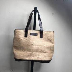 lot 56 image: Woven Kenneth Cole Tote Bag