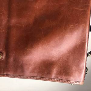 lot 59 image: Brown Leather Messenger Bag