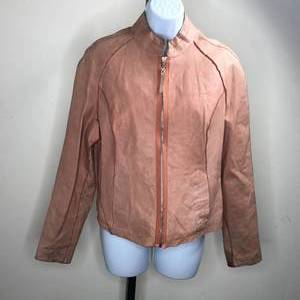 lot 109 image: Pink Wilsons Leather Jacket (L)