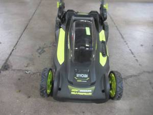 Ryobi 20 in. 40-Volt Brushless Cordless Walk Behind Self-Propelled Lawn Mower RY401120-Y