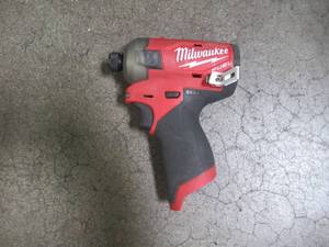 Milwaukee M12 FUEL SURGE 12-Volt Lithium-Ion Brushless Cordless 14 in. Hex Impact Driver Compact Kit wTwo 2.0Ah Batteries, Bag 2551-22