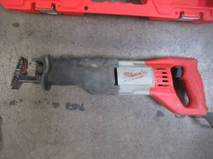 Milwaukee 12 Amp 34 in. Stroke Sawzall Reciprocating Saw with Case 6509-31