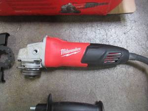 Milwaukee 7 Amp Corded 4-12 in. Small Angle Grinder 6130-33