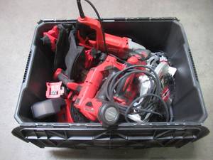 WHOLESALE MIXED BIN OF MICELLANOUS MILWAUKEE POWER TOOLS