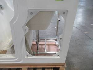 Health Smart 52 x 30 x 40 White Health Smart Walk in Tub - Left Hand WB-701-LEFT