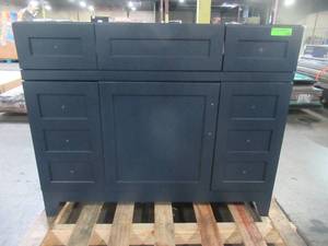 St. Paul Rosedale 42 in. W x 19 in. D Bathroom Vanity in Blue RD42P2-BU