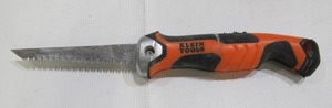 lot 836 image: Klein Tools 5.2 in. Drywall Saw with Comfort Grip Handle