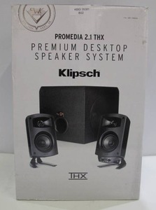 lot 802 image: Klipsch ProMedia 2.1 THX Computer Speaker System