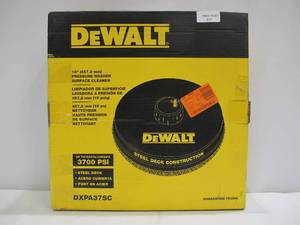 lot 817 image: DeWalt 18 in. Surface Cleaner for Gas Pressure Washers Rated up to 3700 PSI