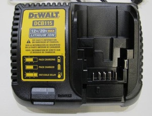 lot 858 image: DeWalt DCB115 12V20V Lithium Ion Battery Charger