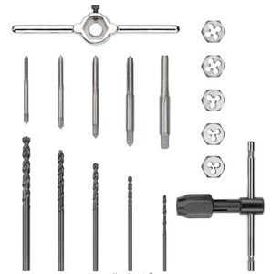 lot 876 image: DeWalt Metric Steel Tap and Die Set (17-Pieces)