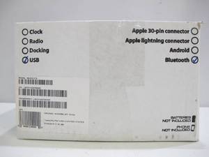 lot 879 image: Philips Wireless Bluetooth Stereo Speaker SB365-378