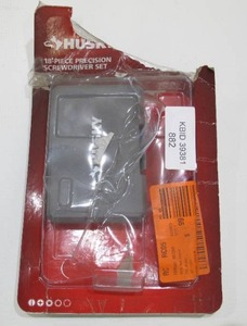 lot 882 image: Husky Precision Screwdriver Set (18-Piece)