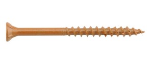 lot 896 image: Deckmate #9 x 3 in. Star Flat-Head Wood Deck Screw (1 lb.-Pack)