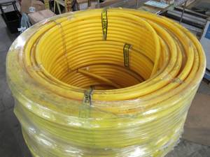 lot 801 image: Lot of 6 Home Flex 1 in. CSST x 75 ft. Corrugated PVC Tubing