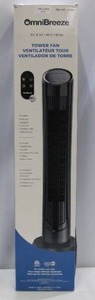 lot 919 image: OmniBreeze Oscillating Tower Fan DC2018