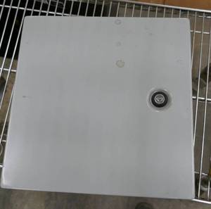 lot 26 image: New electrical box 12x12x6, used box 16x20x7