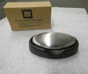 lot 99 image: 10 Bars of Stainless Steel Soap - Removes Fish and Onion smell from your hands