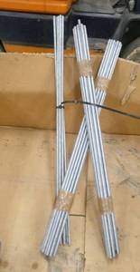 lot 164 image: 37 pcs of Threaded rod 39 long
