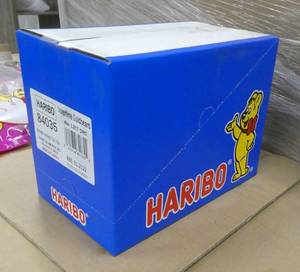 lot 196 image: 3 lbs of Haribo gummy bears - Box of 12 - 4 oz packages