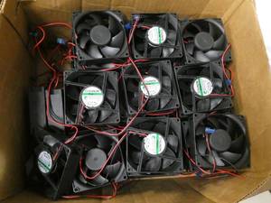 lot 211 image: Lot of 48 computer fans - removed from new pcs that were excess stock