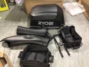 RYOBI 30 in. Bagger for RYOBI Riding Lawn Mower (see pictures) ACRM001