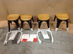 Lot of 2 StyleWell Black Dining Chair (Set of 2) review pictures