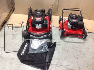 Lot of 2 Lawnmowers (both are open box) review pictures