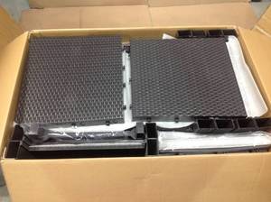Charcoal  Light Grey 4- Piece Chat Set With Cushions (good condition) see pictures