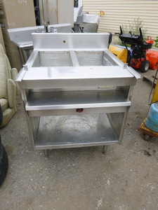 2 Pan Gas Steam Table