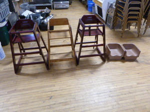 High Chairs and Booster Seats