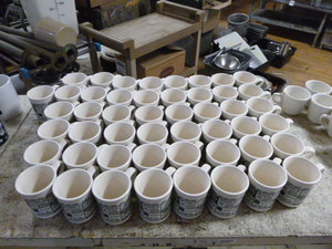 Lot of Coffee Cups