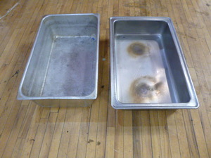 2 Steam Table Pans