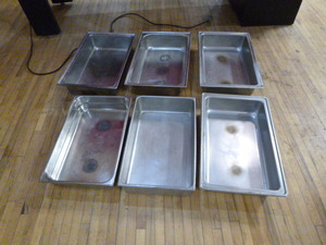 6 Steam Table Pans
