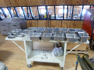 Lot of Steam Table Pans