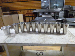 Stainless Milk Shake or Cocktail Shakers