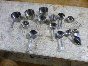 Lot of Measuring Cups