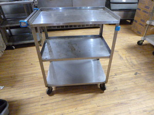 Stainless Serving Cart