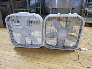 2 Lasko Box Fans