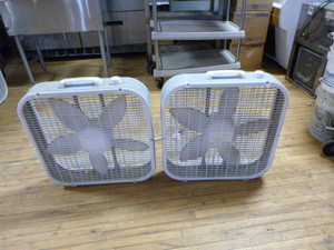 2 Lasko Box Fans