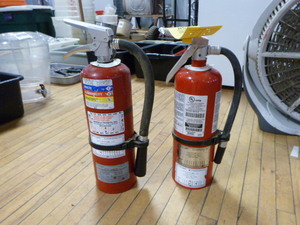 2 Fire Extinguishers