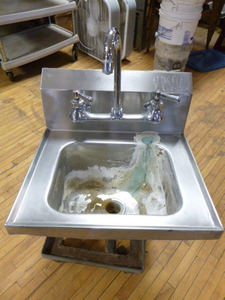 Stainless Sink with Faucet