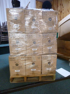 Pallet of Mr. Coffee Coffee Makers
