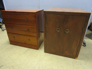 SOLID WOOD DRESSER, CABINET
