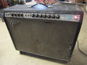 FENDER TWIN REVERB AMP W NEW COVER